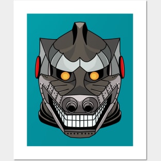 Mecha Godzilla Tee Posters and Art